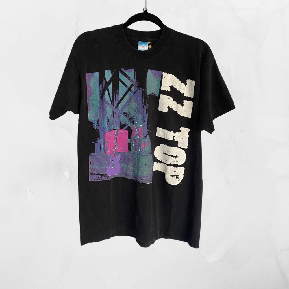 Vintage ZZ Top 1994 Antenna Tour Rock & Roll T Shirt - Large